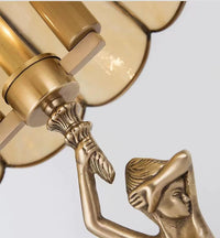 Thumbnail for All Copper European Art Table Lamp