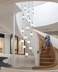 Thumbnail for Modern Glass Globe Pendant Light for Stylish Hallways