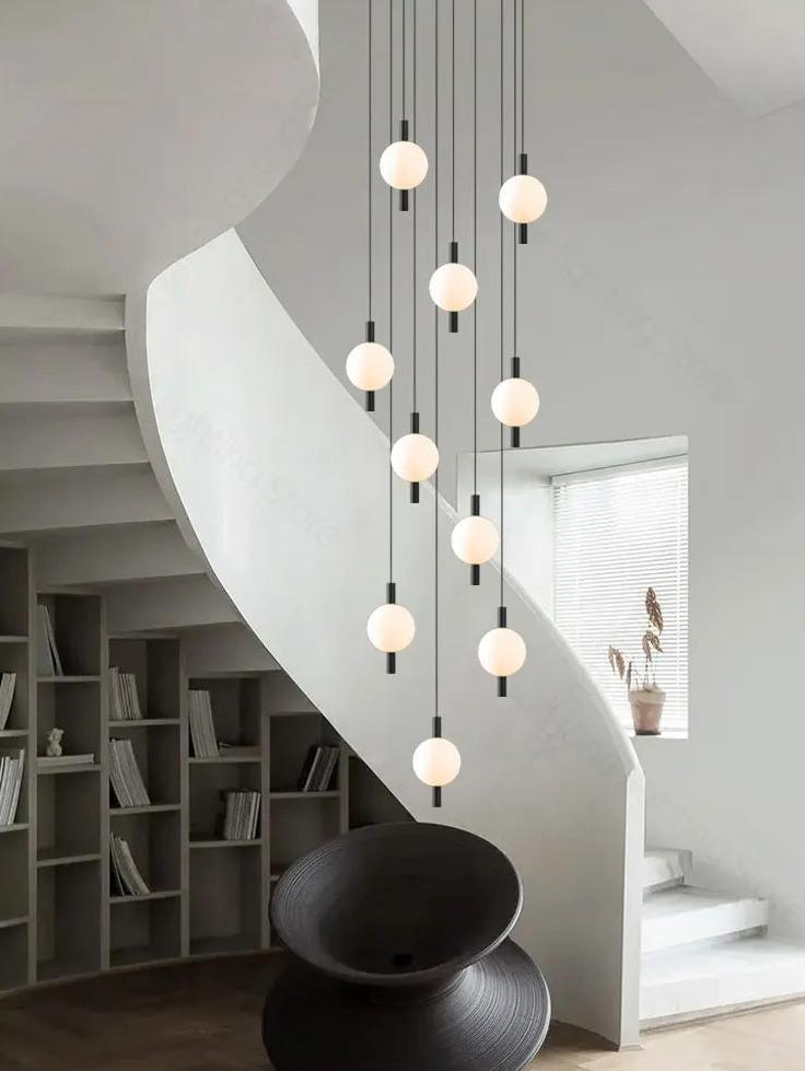 round chandelier modern