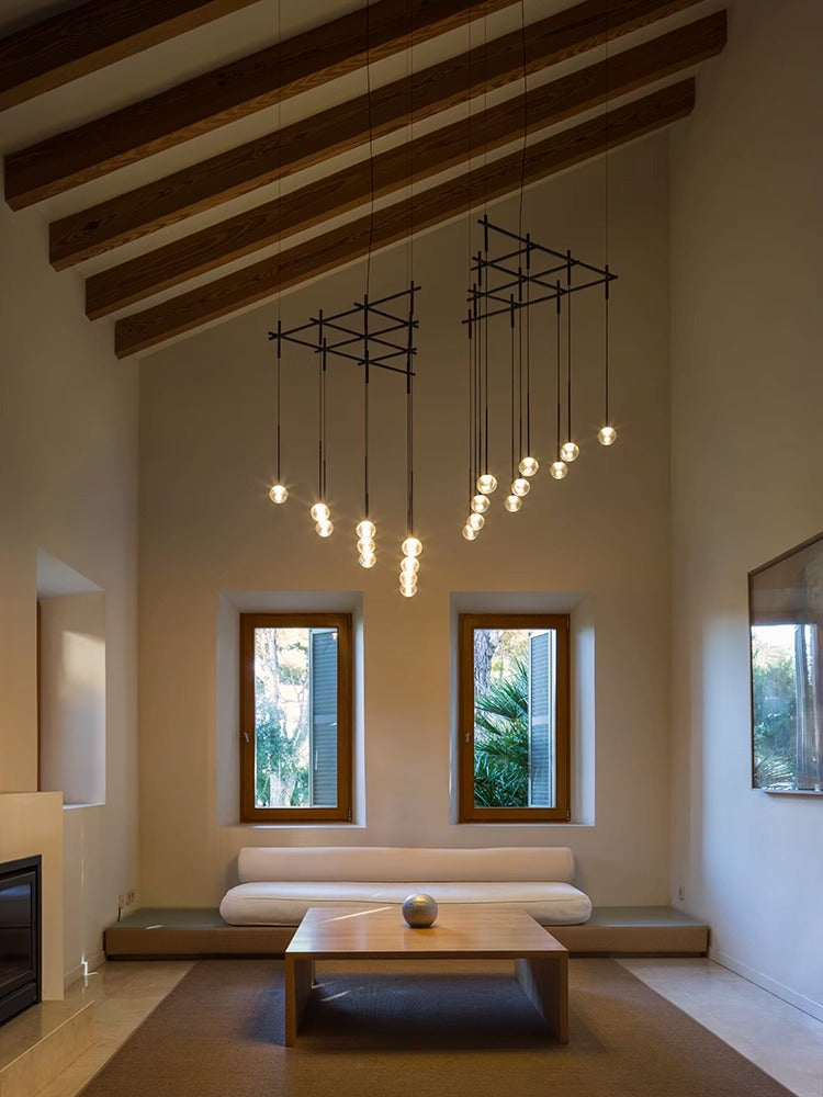 Modern Brass Pendant Light