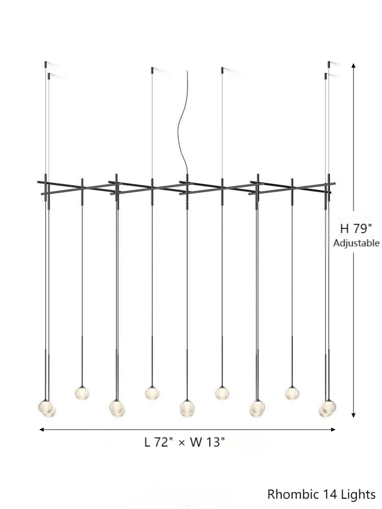 foyer chandelier modern
