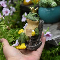 Thumbnail for Creative Frog Ornaments Solar Outdoor Lights