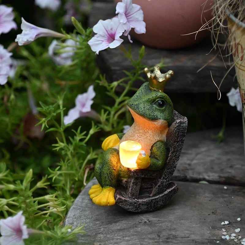 Creative Frog Ornaments Solar Outdoor Lights