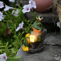 Thumbnail for Creative Frog Ornaments Solar Outdoor Lights