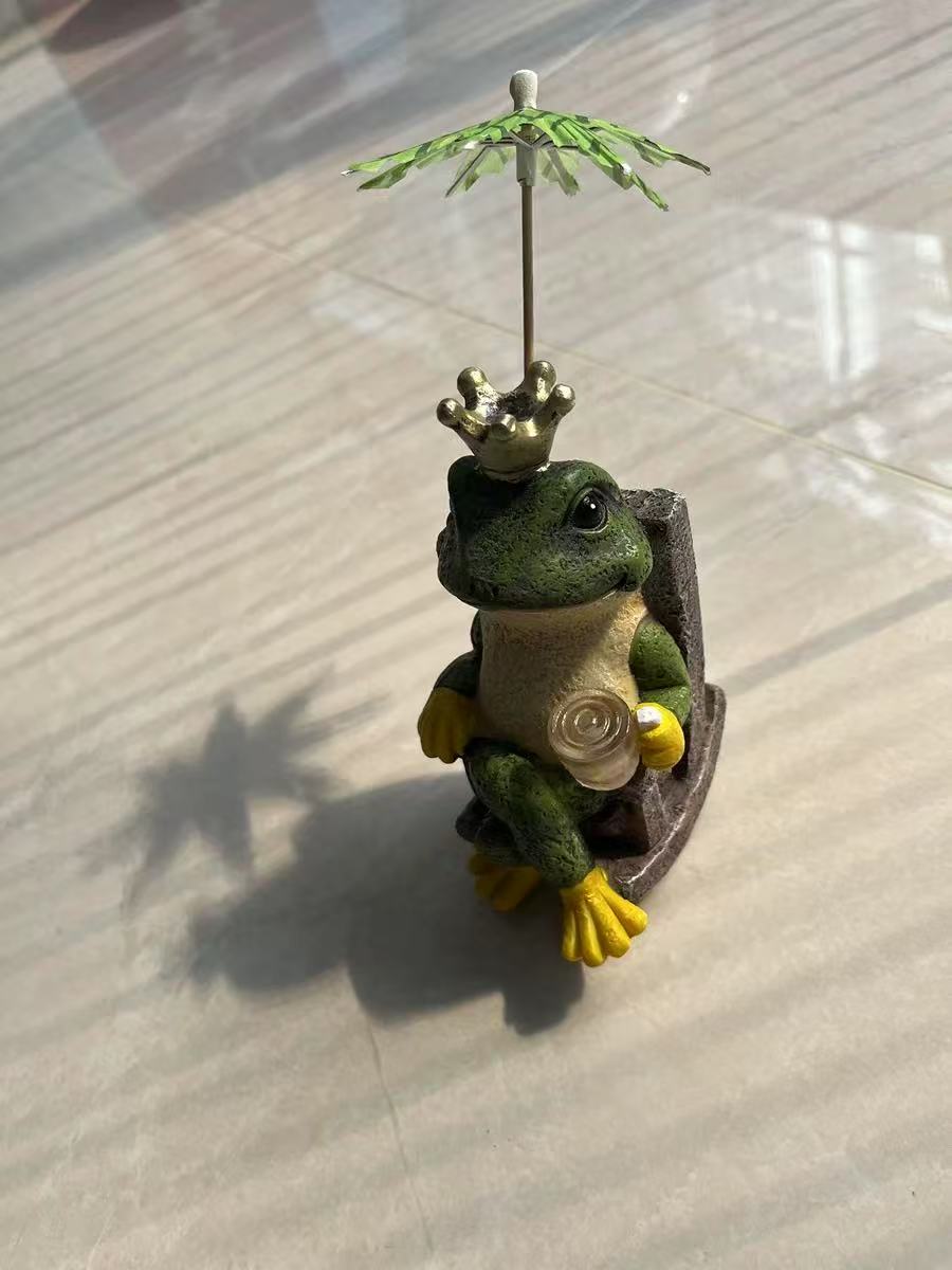 Creative Frog Ornaments Solar Outdoor Lights