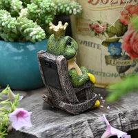 Thumbnail for Creative Frog Ornaments Solar Outdoor Lights