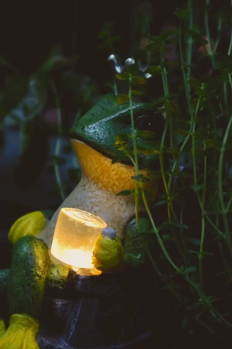 Creative Frog Ornaments Solar Outdoor Lights