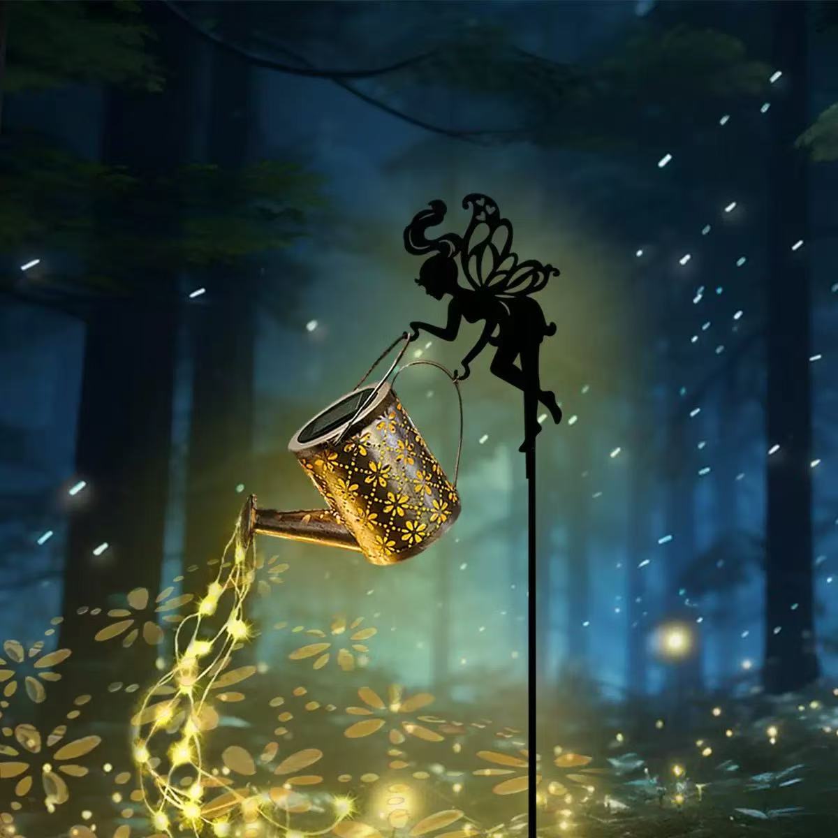 Flower Fairy Outdoor Solar Decorative Lights