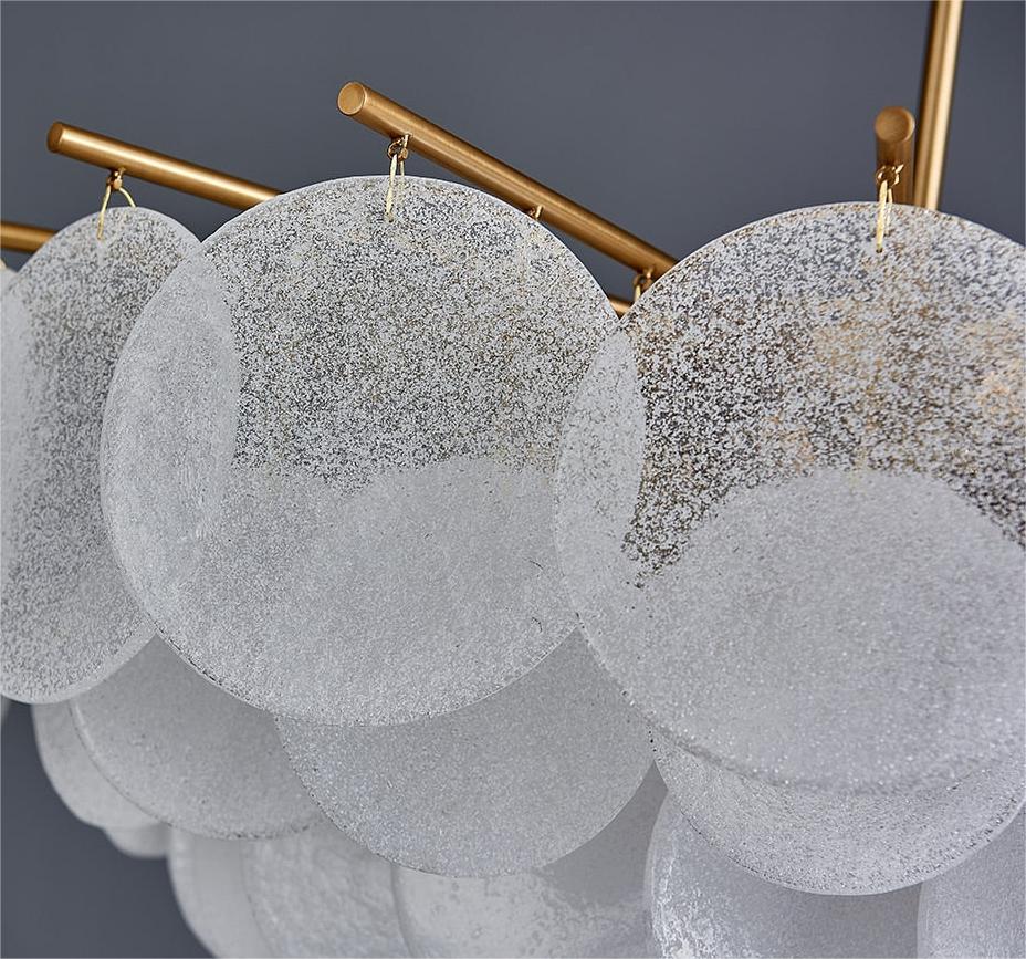 Glass Modern Art Chandelier