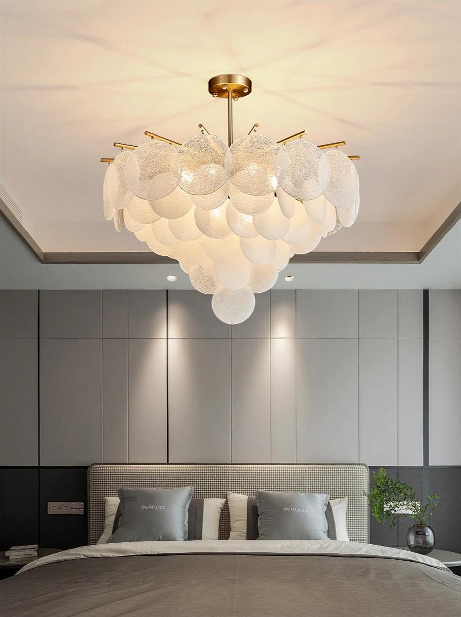 Glass Modern Art Chandelier