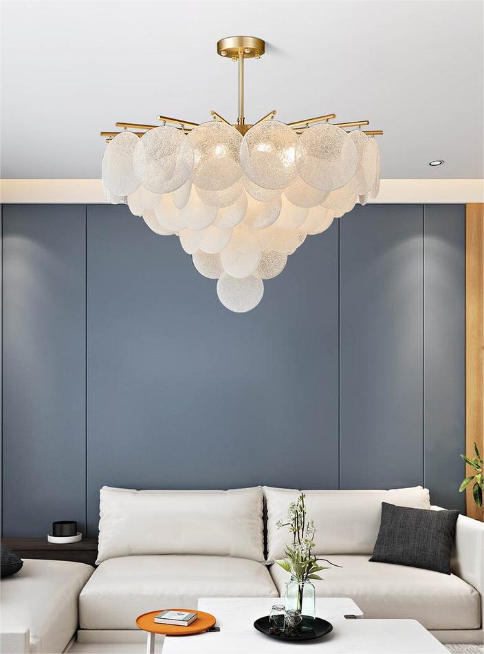 Glass Modern Art Chandelier