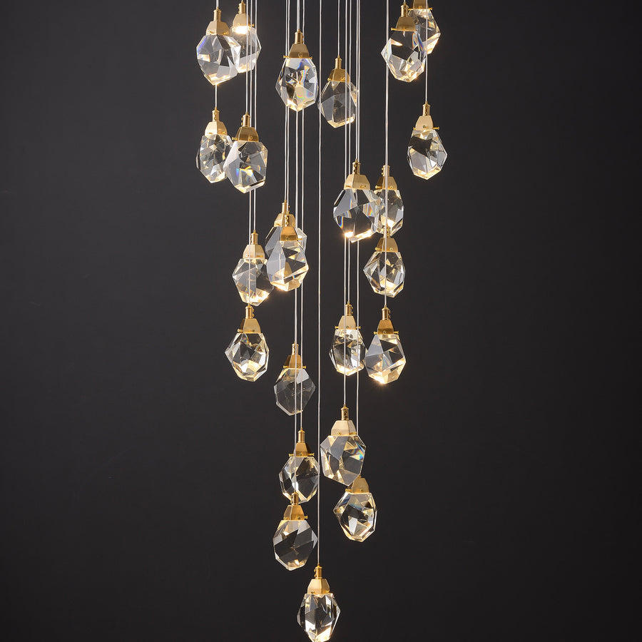 crystal lights for living room