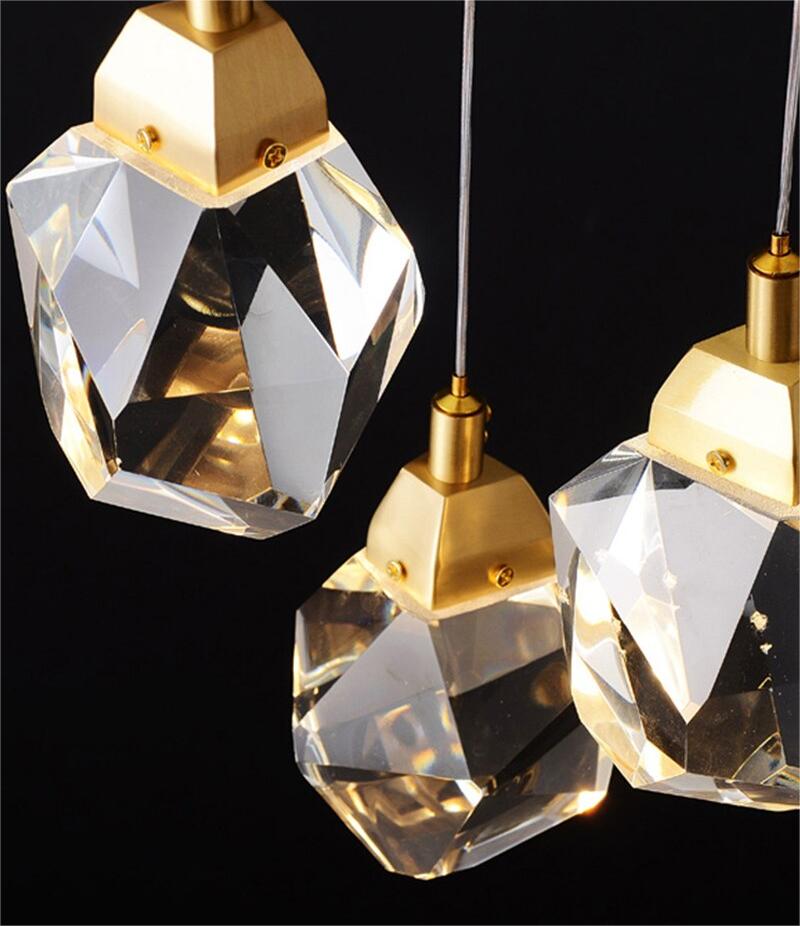 Unique chandelier design for staircases