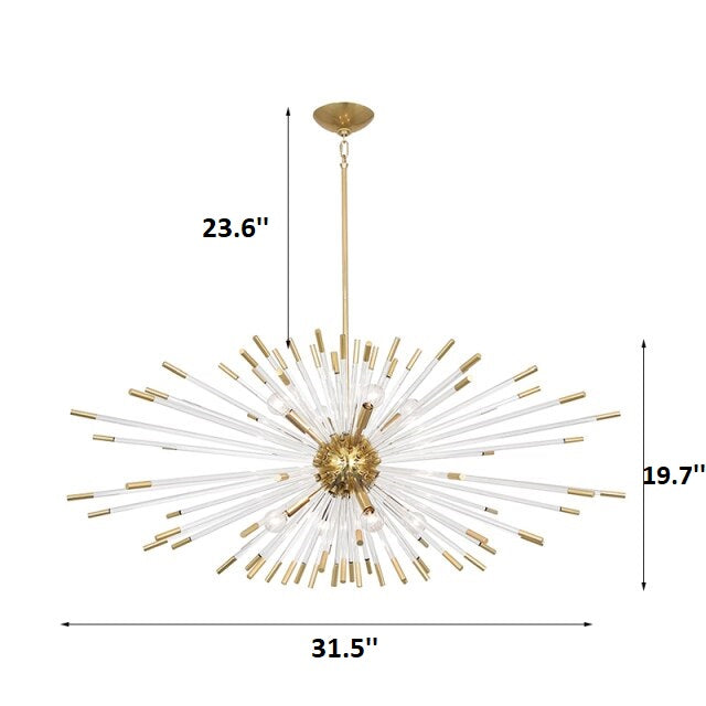 Light Luxury Dandelion Chandelier