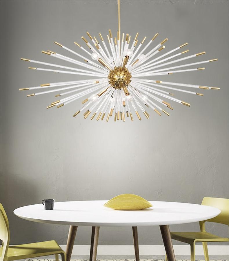 Light Luxury Dandelion Chandelier