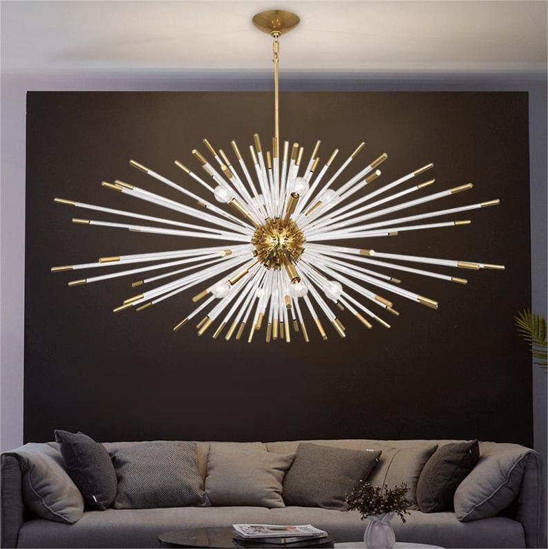 Light Luxury Dandelion Chandelier