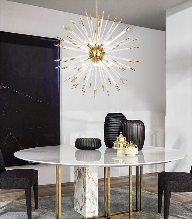 Light Luxury Dandelion Chandelier