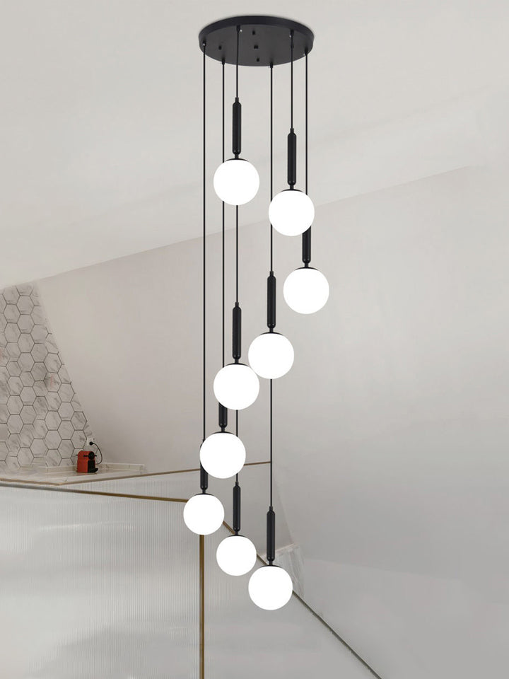 Luxury Bubble Ball Staircase Chandelier