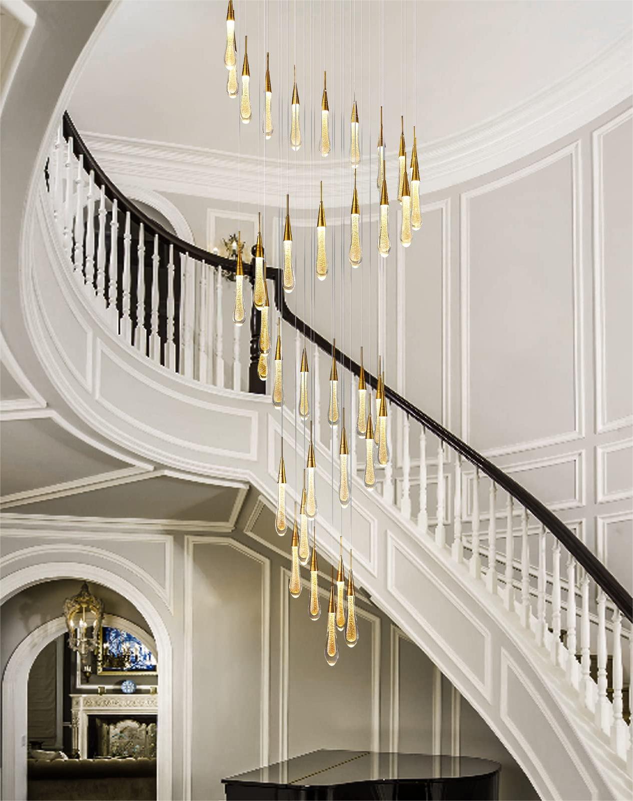 Shaping ambiance with staircase decor