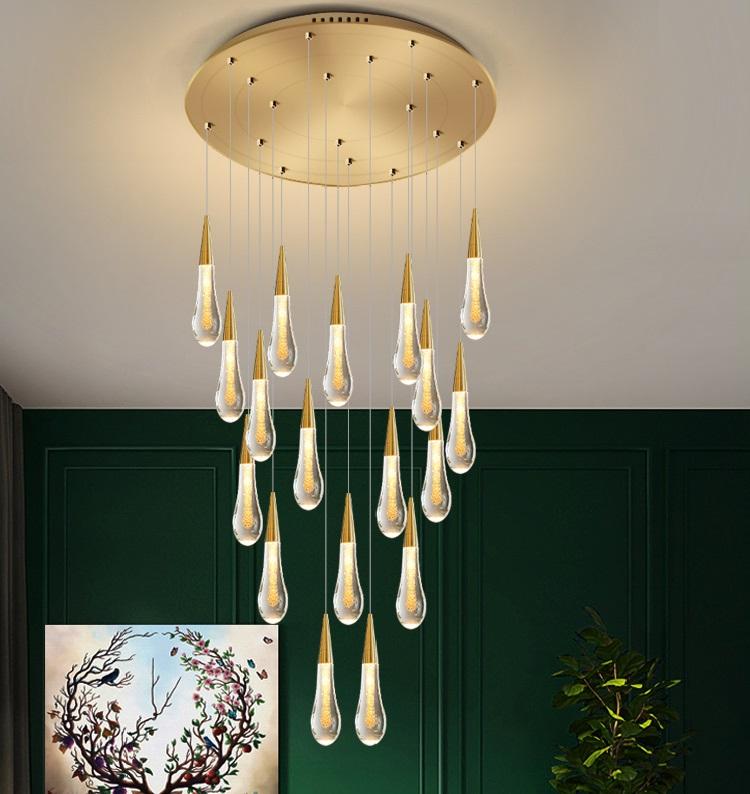 foyer chandelier modern