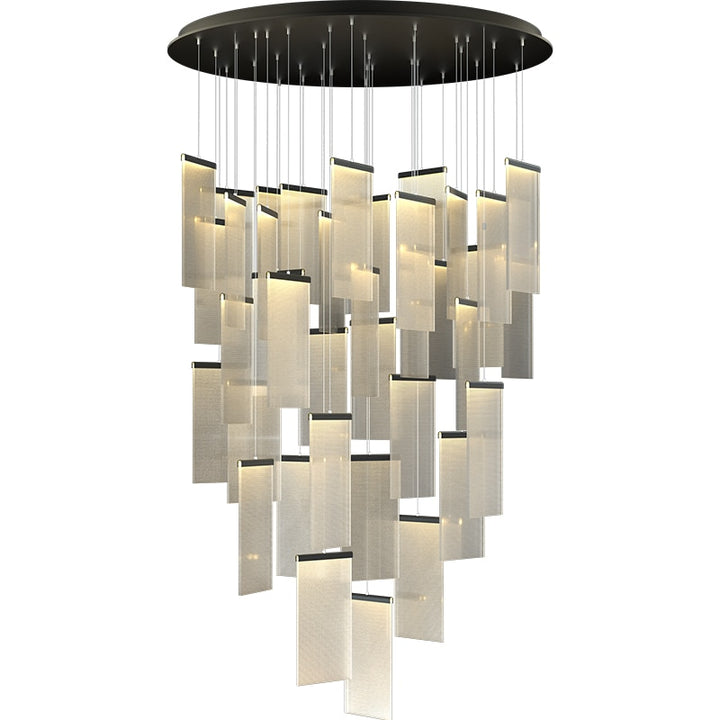 Stylish pendant light for staircase decor