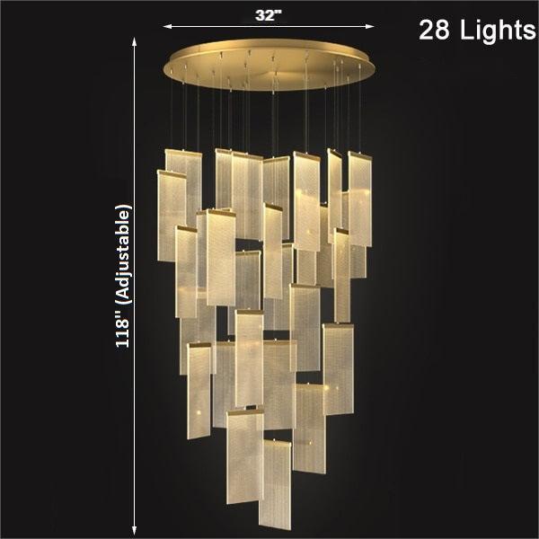 Sleek design for staircase decor