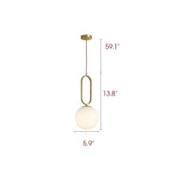 Thumbnail for Modern Minimalist Glass Ball Chandelier