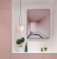 Thumbnail for Modern Minimalist Glass Ball Chandelier