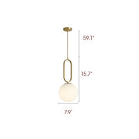 Thumbnail for Modern Minimalist Glass Ball Chandelier