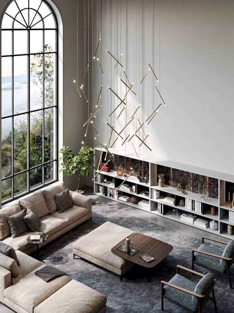 Artistic hanging light