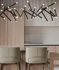 Thumbnail for modern crystal chandelier for living room