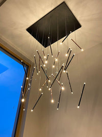 Thumbnail for industrial chandelier for kitchen