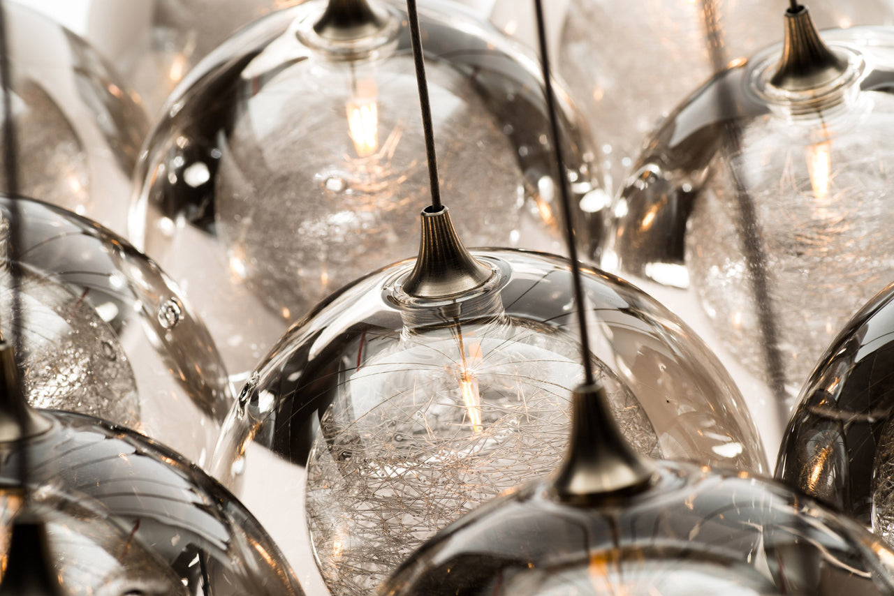 Nordic Bubble Ball Raindrop Chandelier