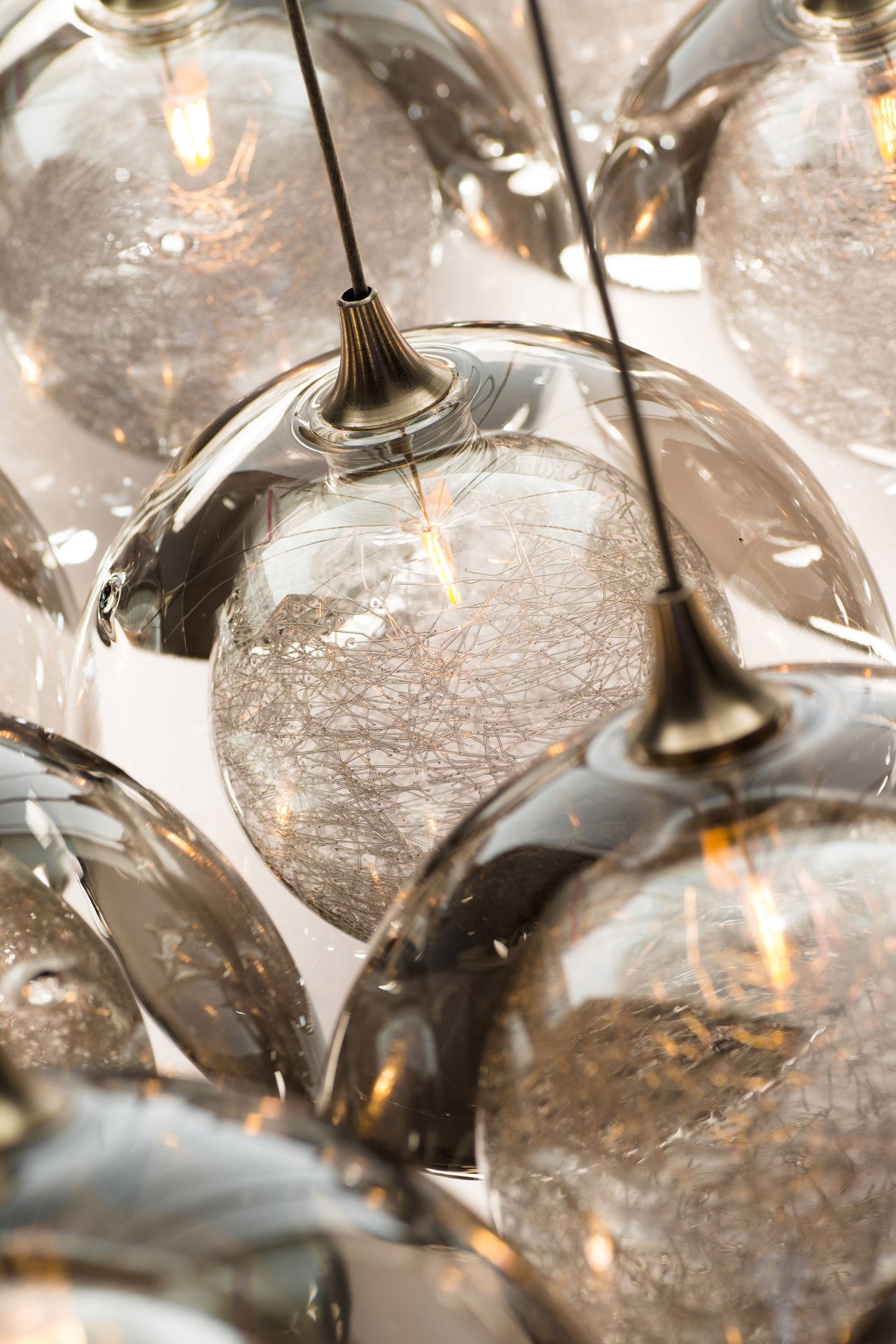 Nordic Bubble Ball Raindrop Chandelier