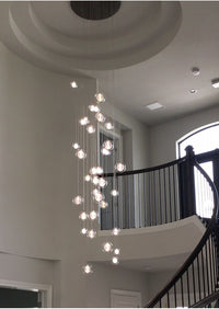 Thumbnail for Nordic Bubble Ball Raindrop Chandelier