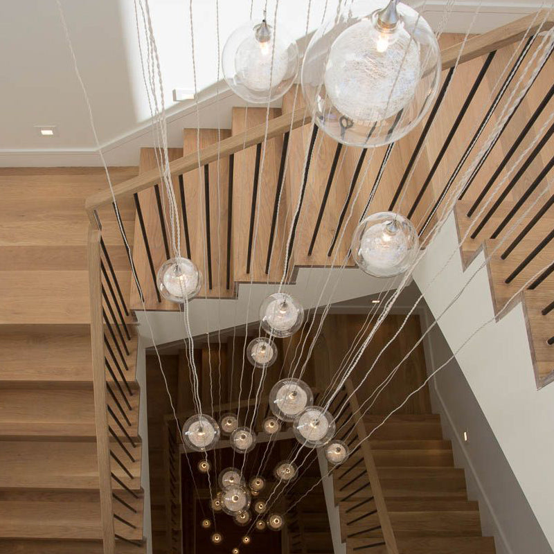 Nordic Bubble Ball Raindrop Chandelier
