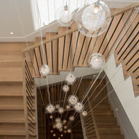 Thumbnail for Nordic Bubble Ball Raindrop Chandelier