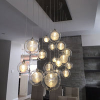 Thumbnail for Nordic Bubble Ball Raindrop Chandelier