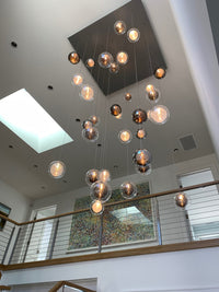 Thumbnail for Nordic Bubble Ball Raindrop Chandelier
