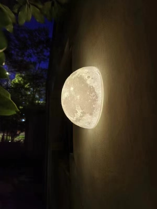 Outdoor Moon Wall Lamp