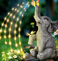 Thumbnail for Outdoor Solar Elephant Ornament Light