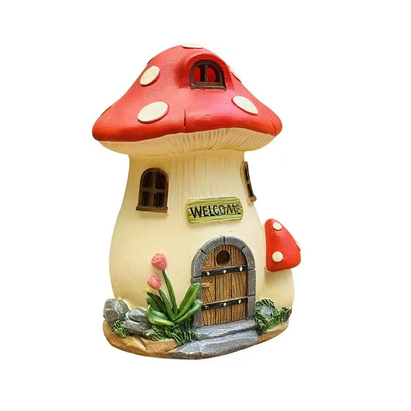 Solar Outdoor Mushroom Light