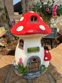 Thumbnail for Solar Outdoor Mushroom Light