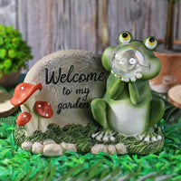 Thumbnail for Solar Snail Stone Ornament Lamp