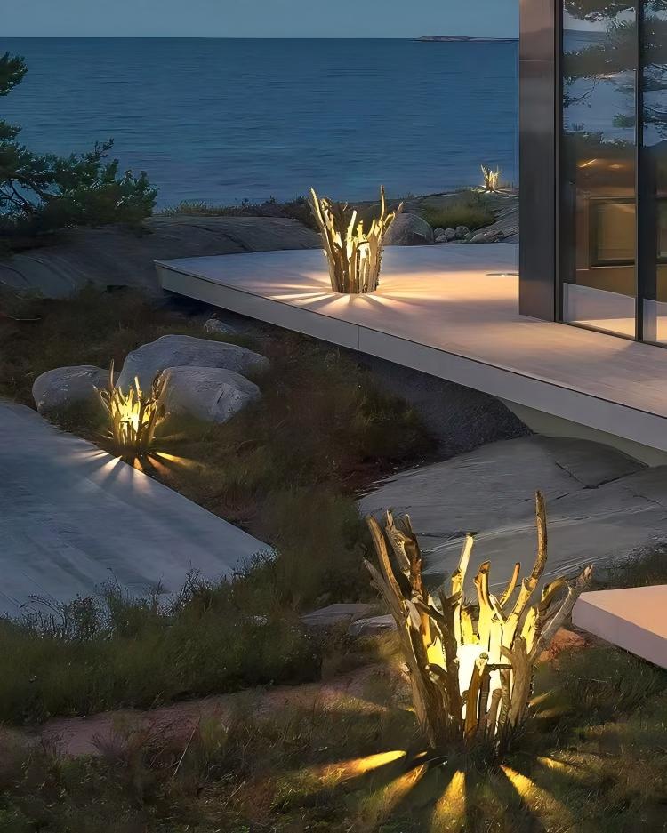 Solar Lawn Luminous Plant Atmosphere Light