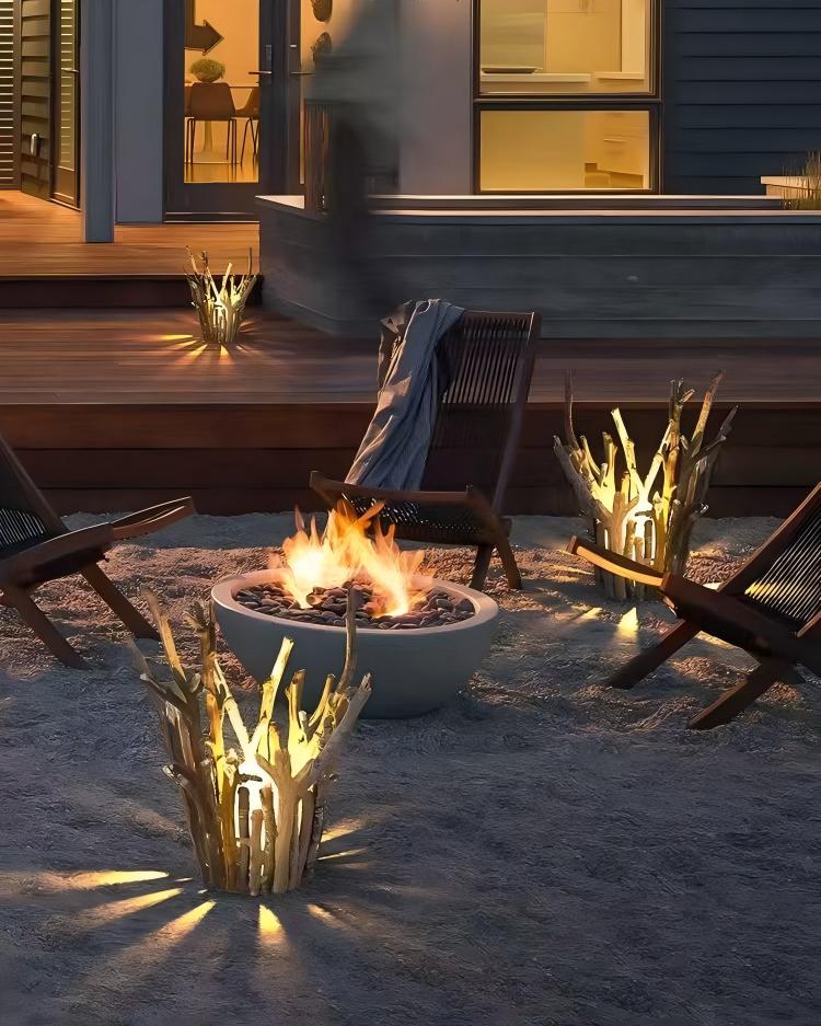 Solar Lawn Luminous Plant Atmosphere Light