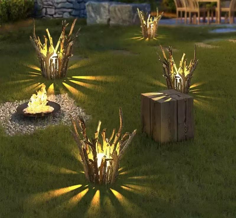Solar Lawn Luminous Plant Atmosphere Light