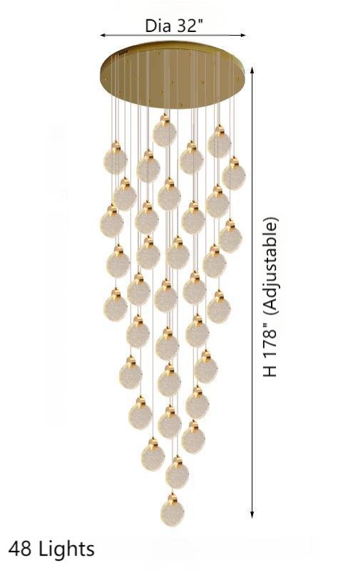 handcrafted chandelier