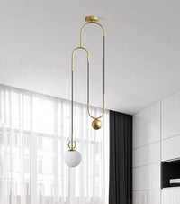 Thumbnail for glass bubble light fixture
