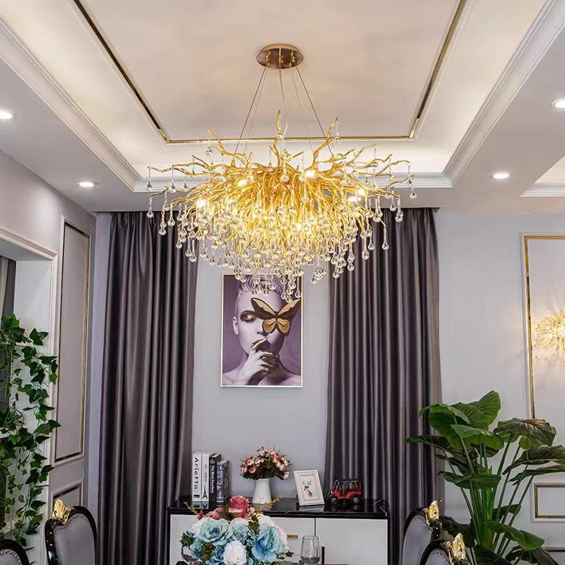 the chandelier
